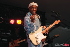 Buddy Guy playing at the Dutch Mason Blues Festival