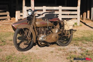 Fully restored and finished Model J Harley-Davidson