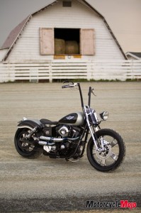 Custom built motorcycle by Kent County 