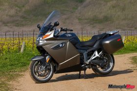 Photo of the BMW K1300GT parked