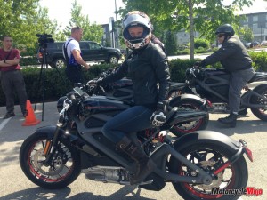 test ride of Harley-Davidson LiveWire Electric Motorcycle