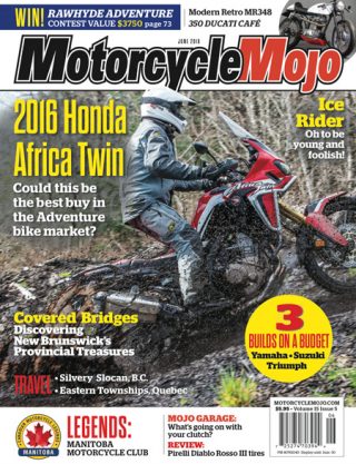 Motorcycle Mojo June 2016 Cover