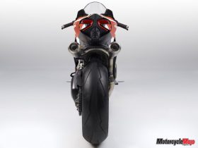 Back of the Ducati 1299 Superleggera