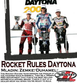 Joe Rocket Rules Daytona 200