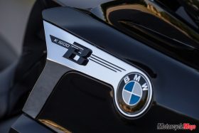 Emblem of the 2018 BMW K1600B Bagger