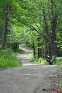 Riding Through the Forests of Vermont