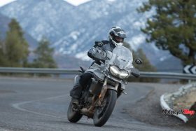Riding the 2018 Triumph Tiger 800 on the Road