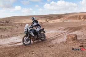 Riding the 2018 Triumph Tiger 800 in Dirt