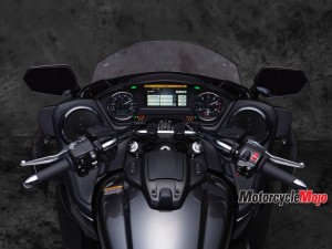 Dashboard of The 2018 Yamaha Venture TC