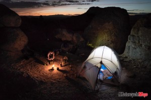 Camping in the City of Rocks