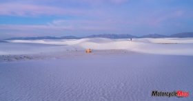 The White Sands in New Mexico