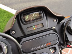 Spedometer of the 2019 Harley Davidson FXDR
